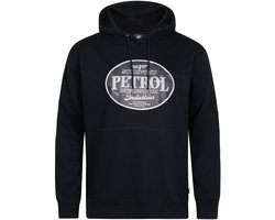 Petrol Industries - Sweat à capuche homme grande taille avec imprimé CarreraSur - Noir - Taille 3XL