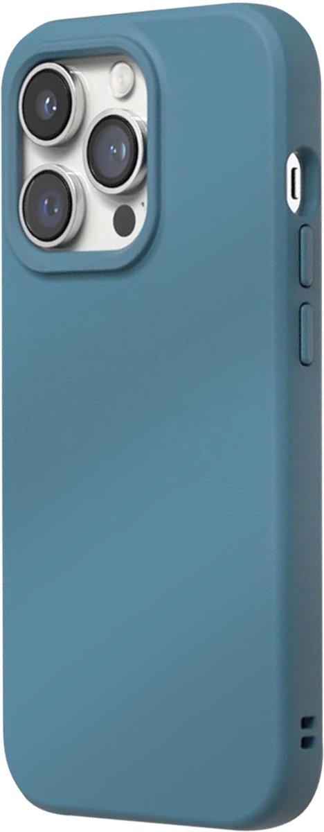 Rhinoshield, Hoesje geschikt voor iPhone 14 Pro - SolidSuit Series Ultra-Resistant, Blauw