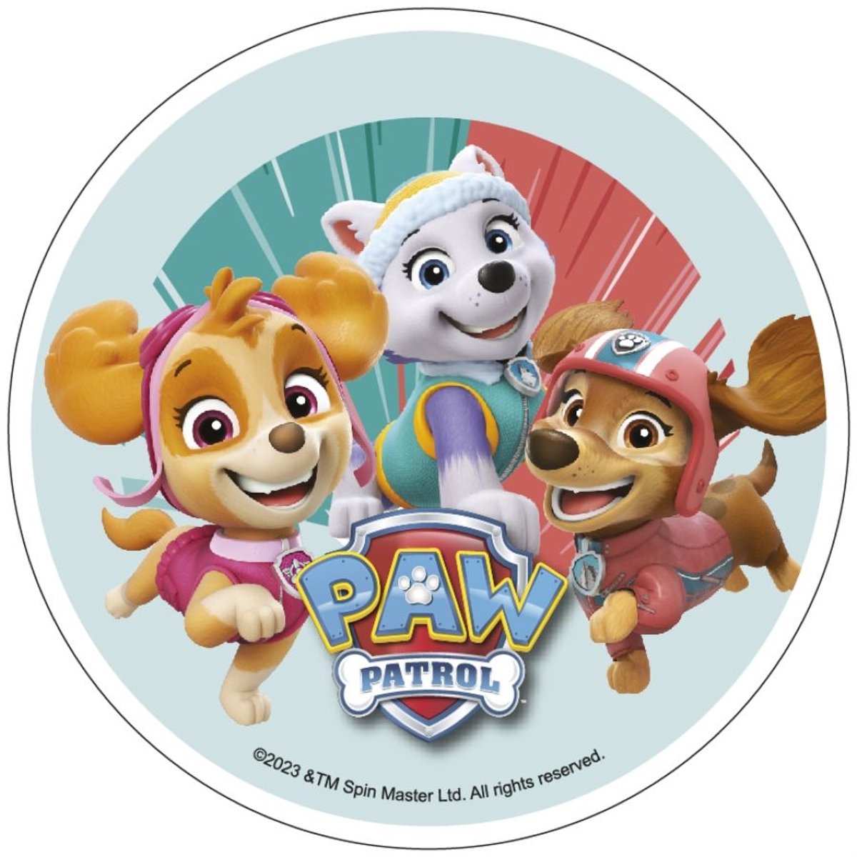 Modecor Paw Patrol Skye Eetbare Taartprint 21 cm