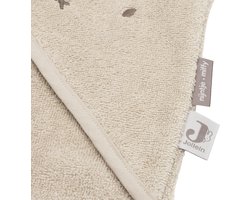 Jollein Badcape Baby - Jersey / Badstof - 75x75 cm - Miffy Warm - Sand