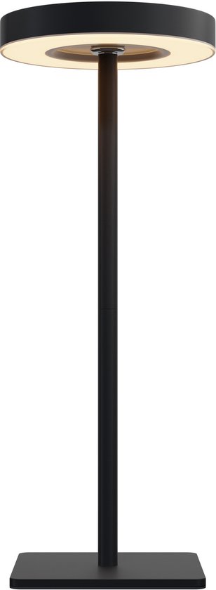 Nook - Lampe de table élégante - Zwart - Sans fil - Rechargeable