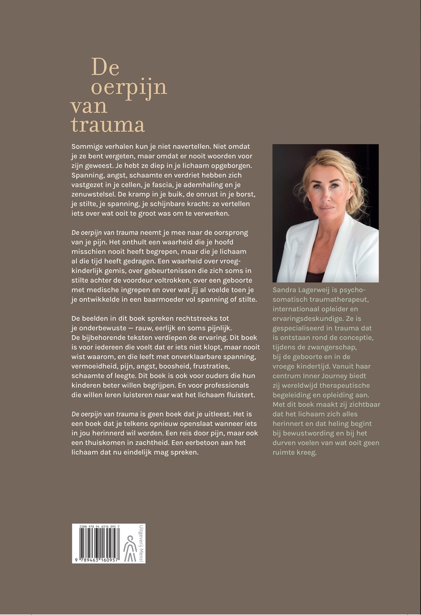 De oerpijn van trauma - back cover