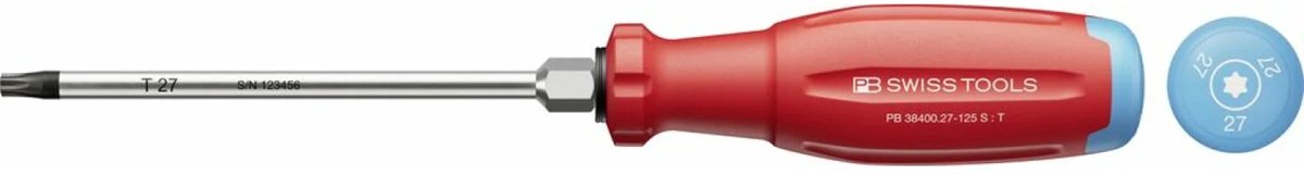 Schroevendraaier T27x125mm SwissGrip EVO PB Swiss