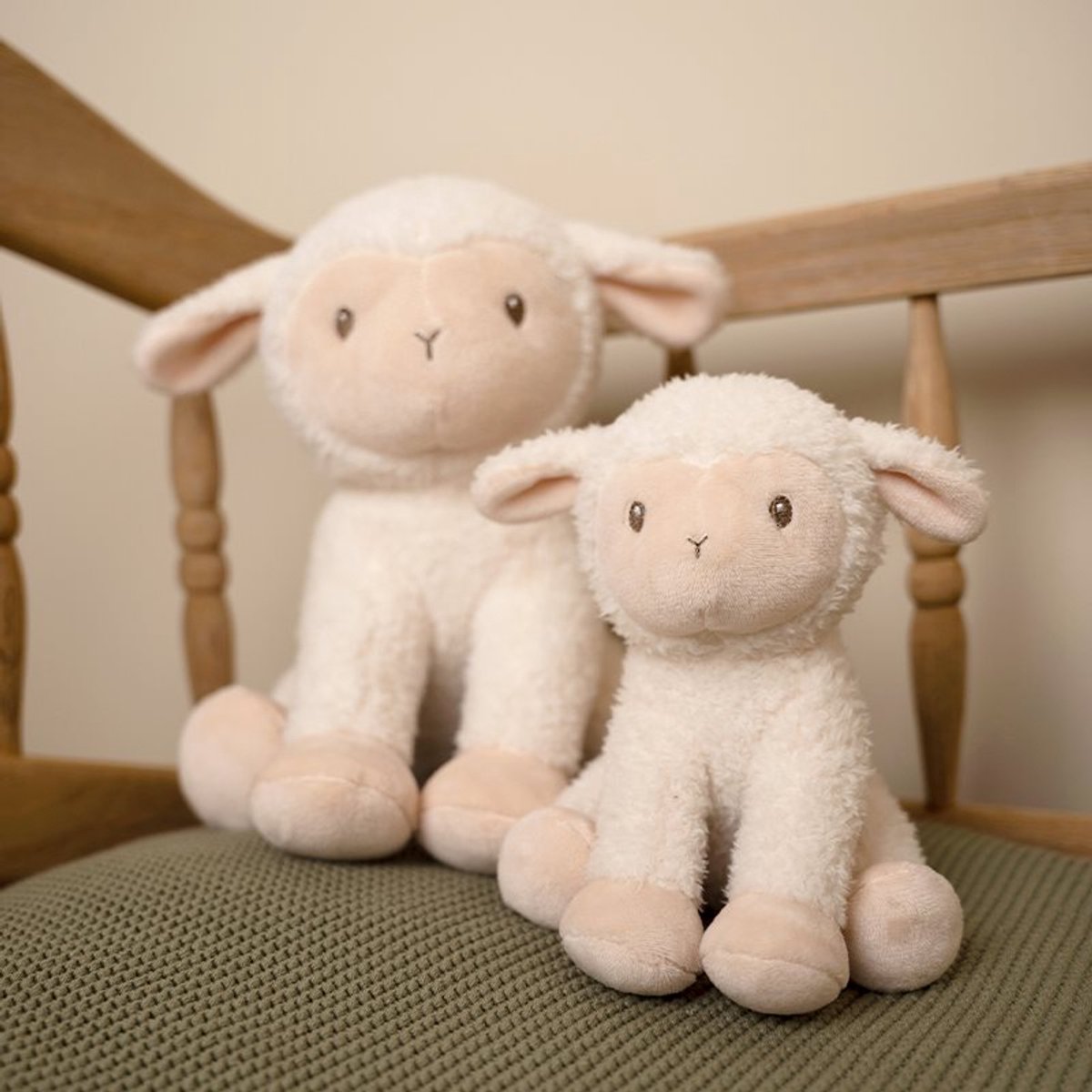 Little Dutch - Schaap 17 cm - Little Farm - baby speelgoed — afbeelding 5