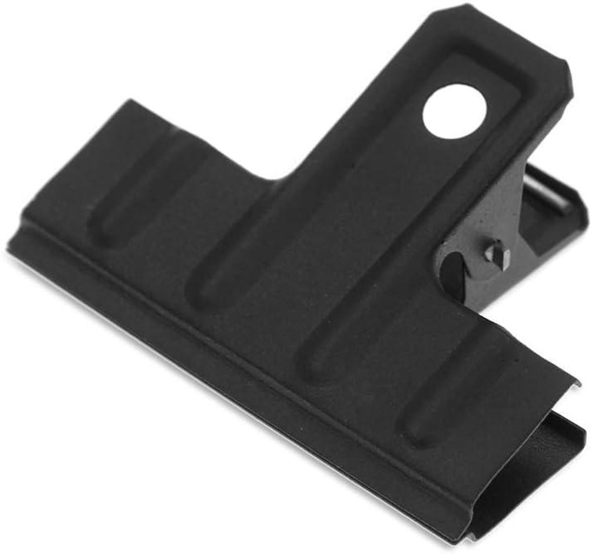 TuseRxln Bulldog Klem - Zwarte Klem - 77 mm - 10 Stuks - Voor Tekentafel en Kunstprojecten - Zwart