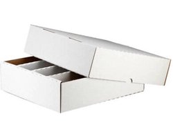 DRX Kaarten opbergdoos 4000 karton – cardbox 4000 (Fold-out Storage Box) - Trading kaarten - Made in the Germany - Met deksel