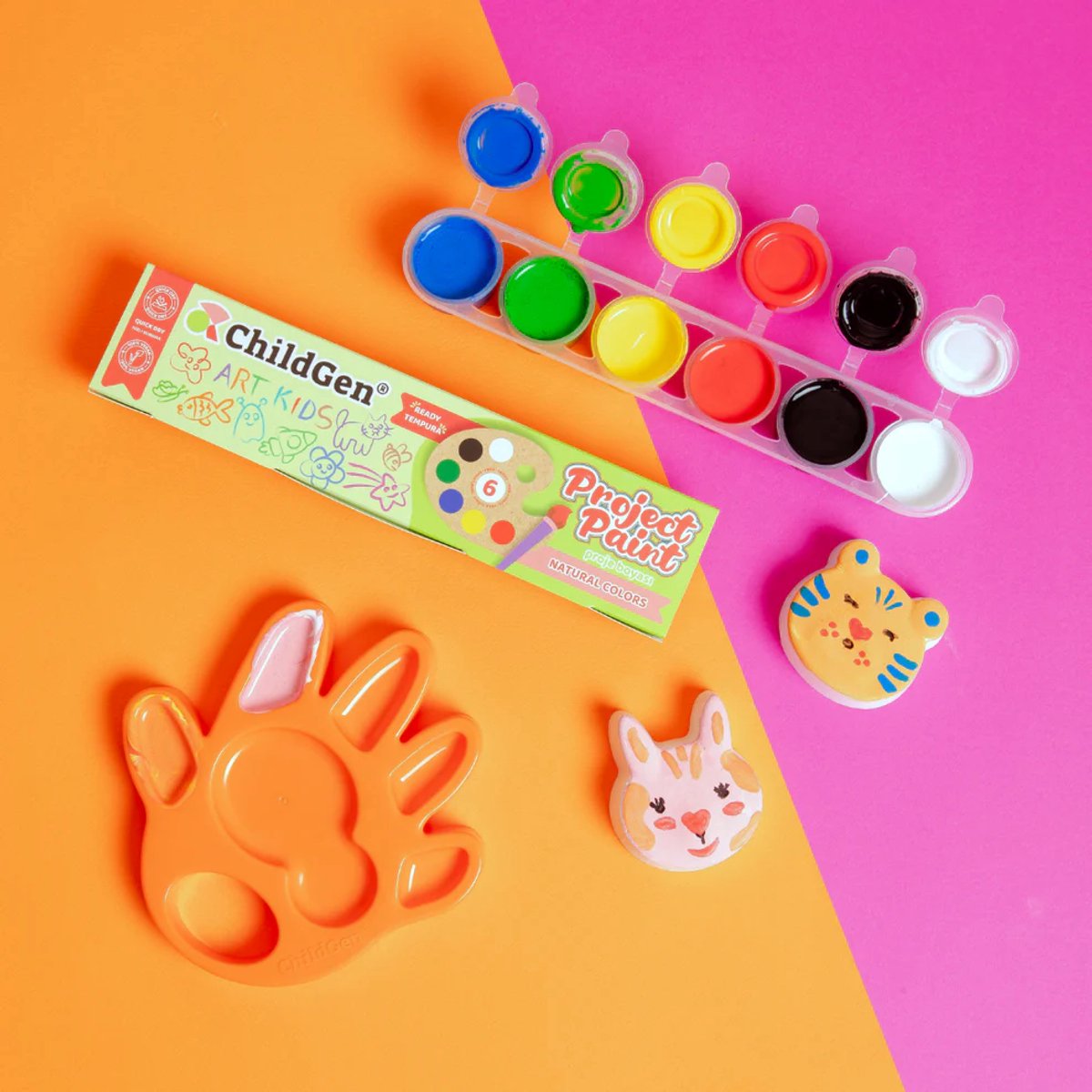 Childgen Children PROJECT VERF 6x20 ML - vingerverf