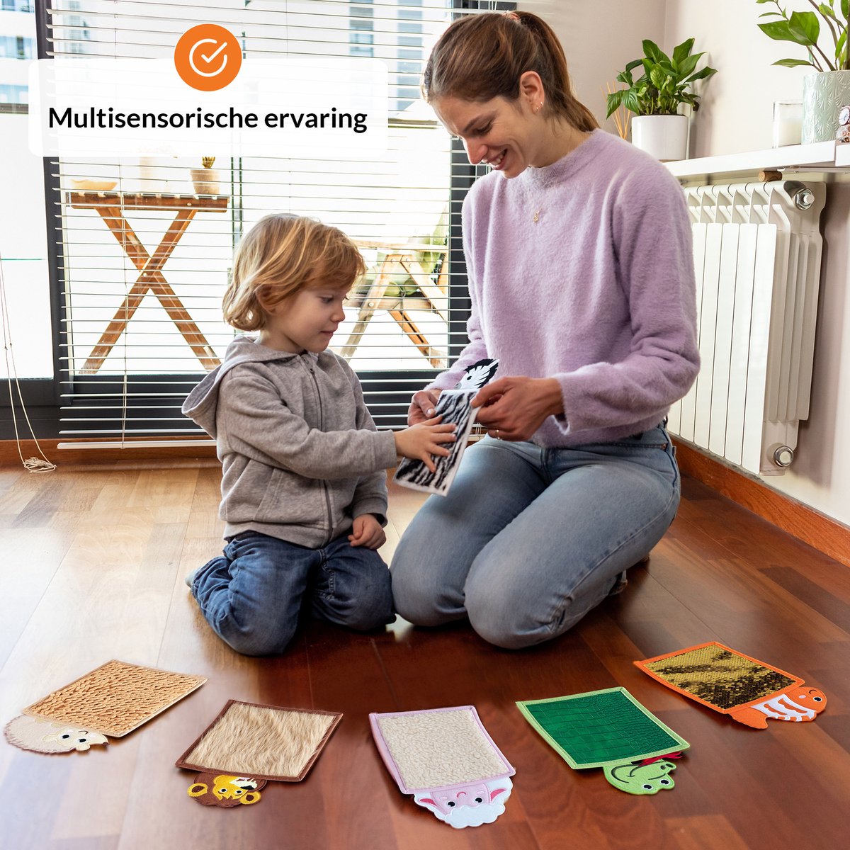 6 Sensorische Matten Dieren – Sensory Mats – Sensorisch Speelgoed – Sensomotorisch Speelgoed – Sensorische Mat – Sensorisch Speelgoed Autisme – Tactiele Speelmat Kinderen – Dieren Sensory Mat
