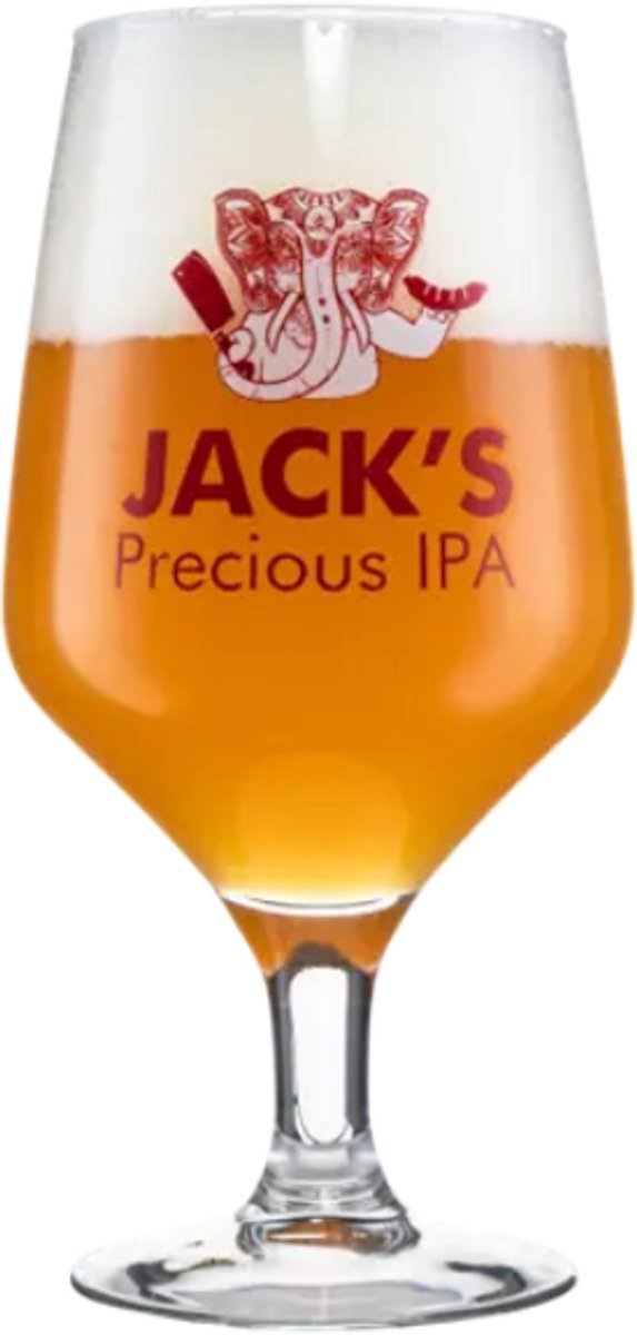 jack's precious ipa bierglas 6x bierglazen 25 cl