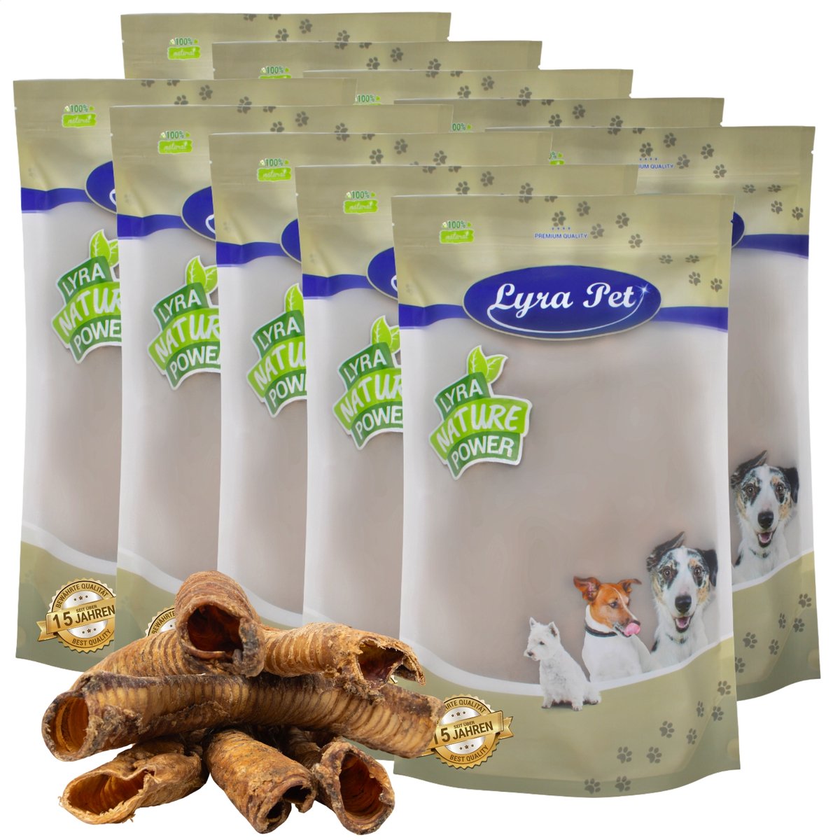 10 kg Lyra Pet® rundvleesscheuten groot