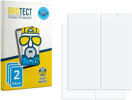 BROTECT - Protection d'écran pour Samsung Galaxy Z Fold 3 5G (Écran intérieur) - Film de protection mat couverture complète (2 pièces)