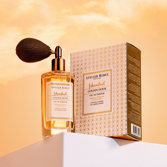 Atelier Rebul Istanbul Golden Hour - Eau de Parfum (50ml) - Oriëntaalse & Gourmand Geur - Unisex Parfum voor Man & Vrouw