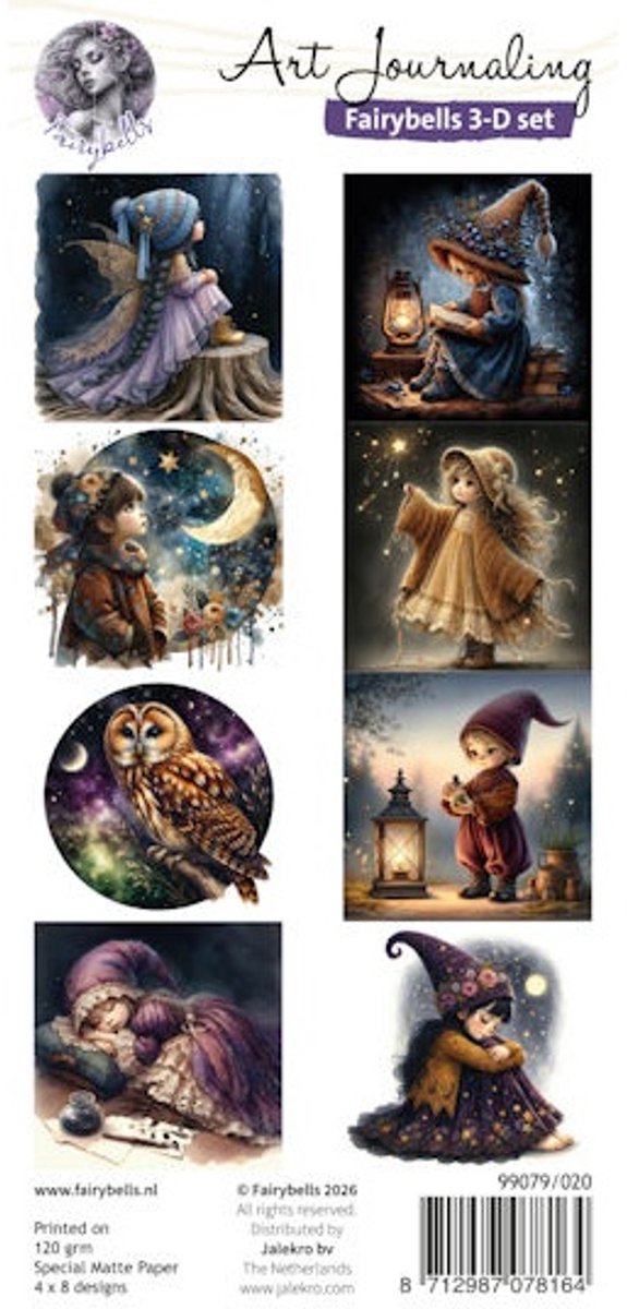 Fairybells 3-D setje 020 - Moonlight