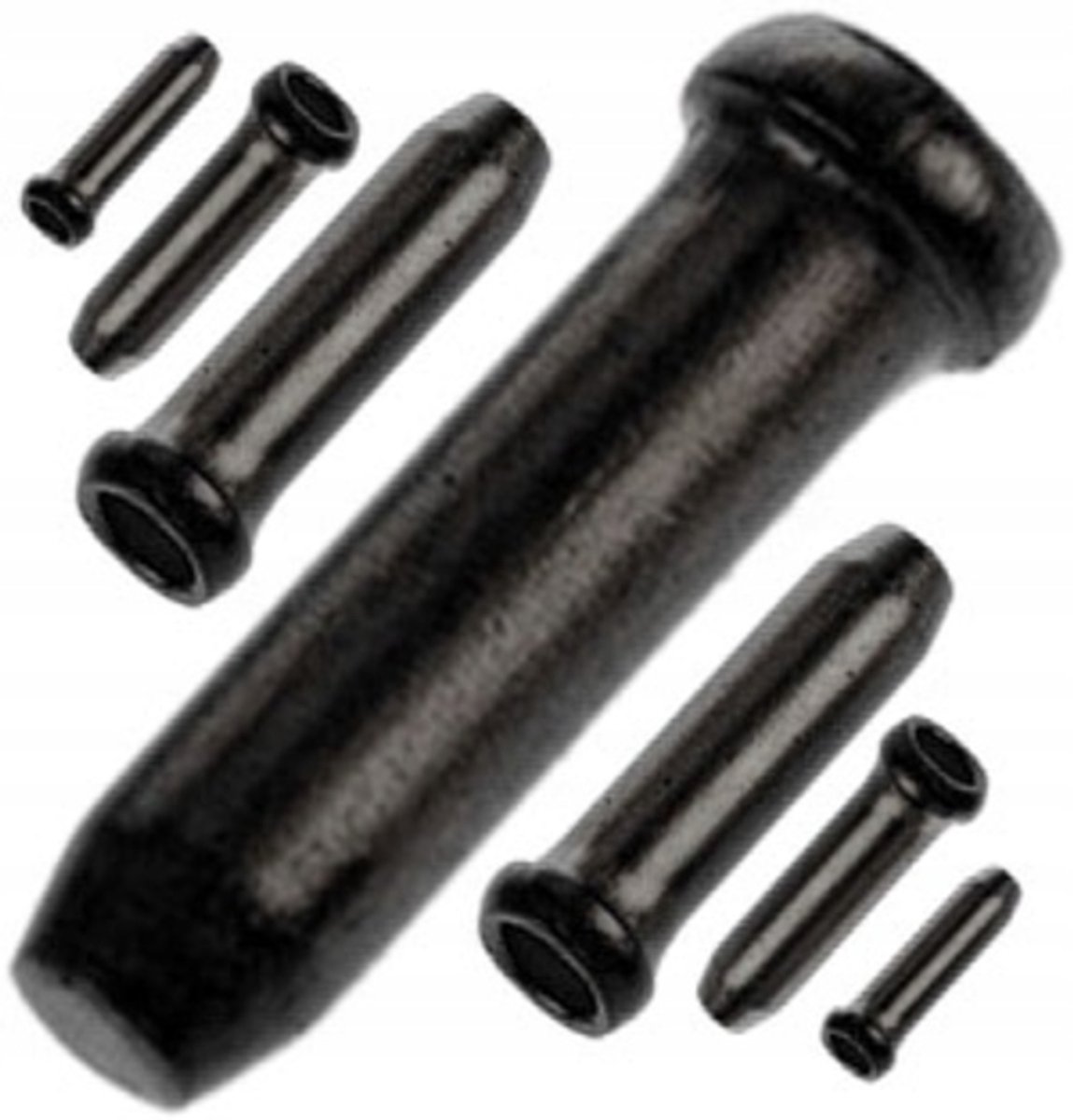 PROX - Aluminium Kabeluiteinde - Zwart - 11mm