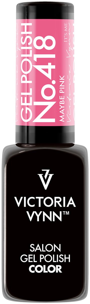 Victoria Vynn – Salon Gelpolish 418 Maybe Pink - roze gel polish - neon - gellak - nagels - nagelverzorging - nagelstyliste - uv / led - nagelstylist - callance