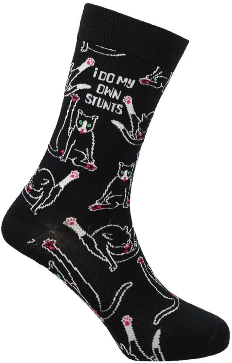 SEXY SOCKS Stuntman Sokken met grappig design natuurlijke bamboe gebreide sokken Verjaardag cadeautje Kerstcadeau Christmas Gift Funny Socks voor hem en haar sokken Volwassenen Grappige, Leuk en Vrolijke sokken Dames & Heren unisex One Size Fits All