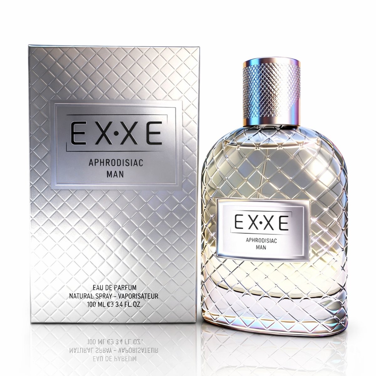 EXXE Aphrodisiac Man Parfum 100 ml – Eau de Parfum voor Heren – Verleidelijke Houtachtige Geur – Langdurige Frisse en Mannelijke Parfumgeur voor Dagelijks Gebruik en Speciale Gelegenheden