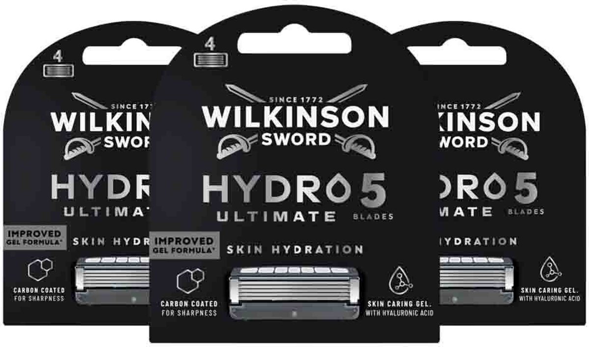 Wilkinson Hydro 5 Navulmesjes - 3 x 4 stuks - Voordeelverpakking