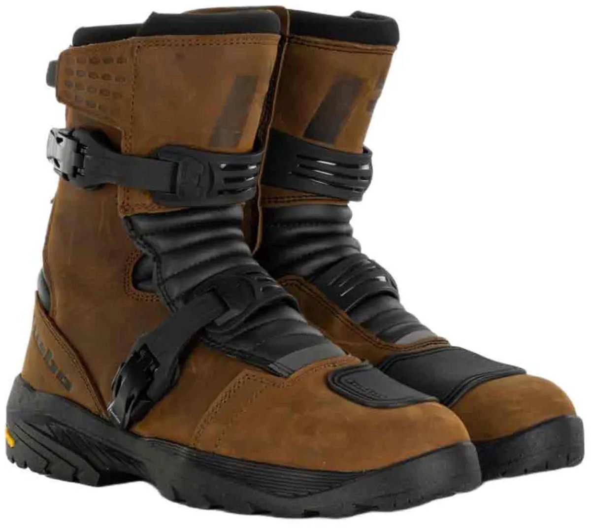 Hebo Track Short Wp Motorlaarzen Bruin EU 41 Man