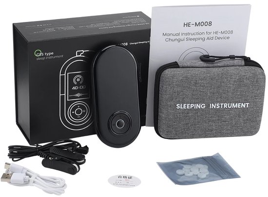 House of Balance Slaaphulp - Beter slapen CES Slaaphulp Apparaat - Oorclip Slaapstimulator - Oplaadbaar - Insomnia - Slapeloosheid van Merkloos — afbeelding 3