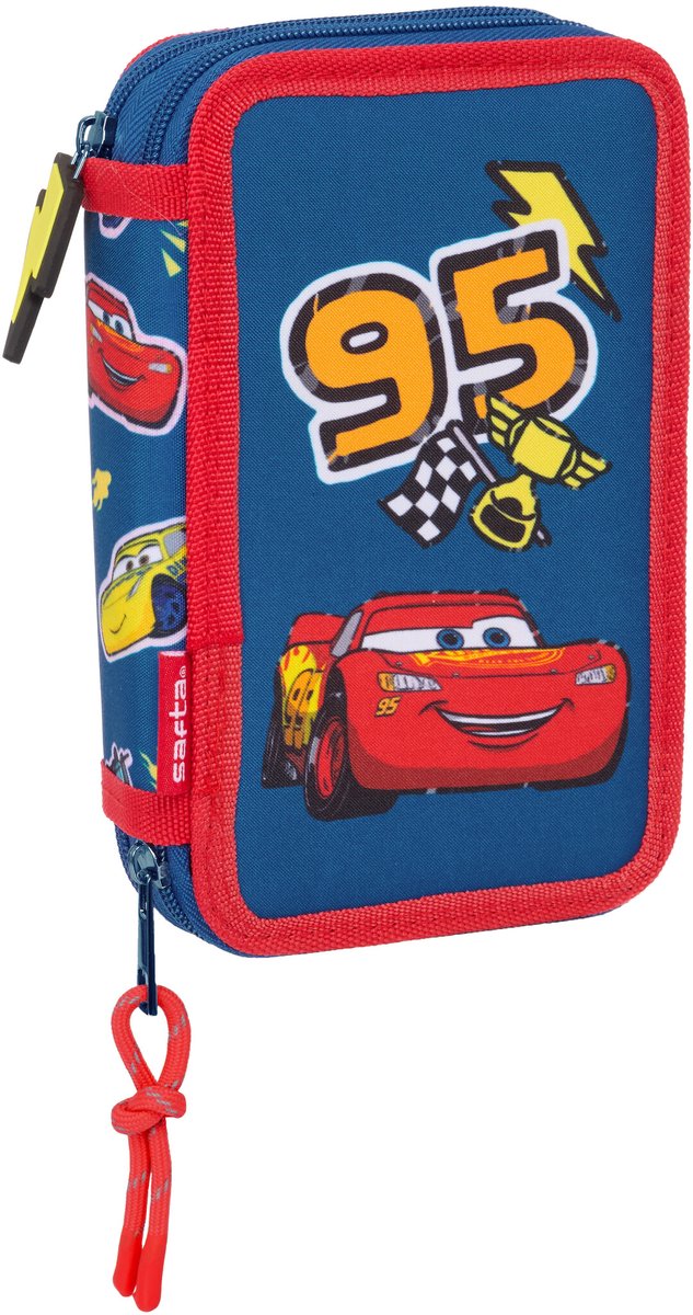 Disney Cars Gevuld Etui Winner - 29 stuks - 19,5 x 12,5 x 4 cm - Polyester