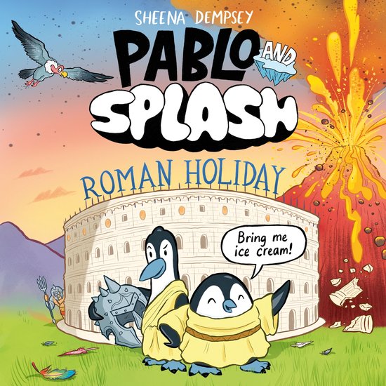 Pablo and Splash: Roman Holiday - cover