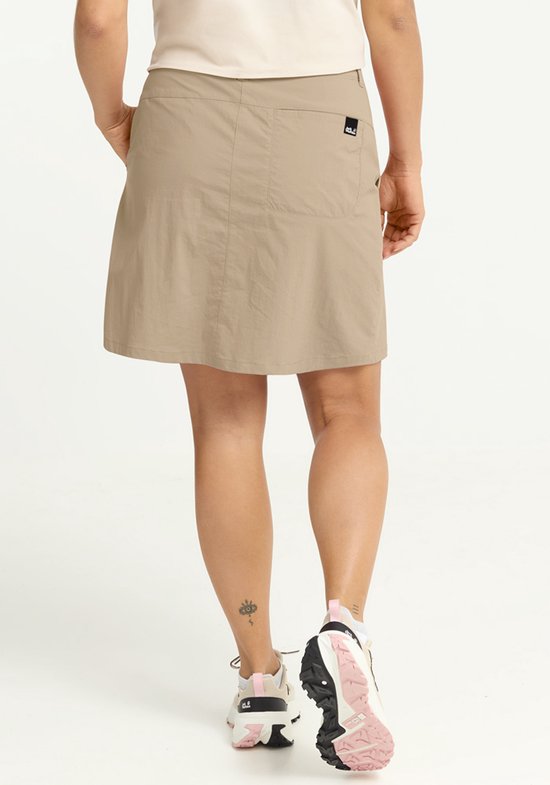 Jack Wolfskin DESERT SKORT W Dames Outdoorrok-oat