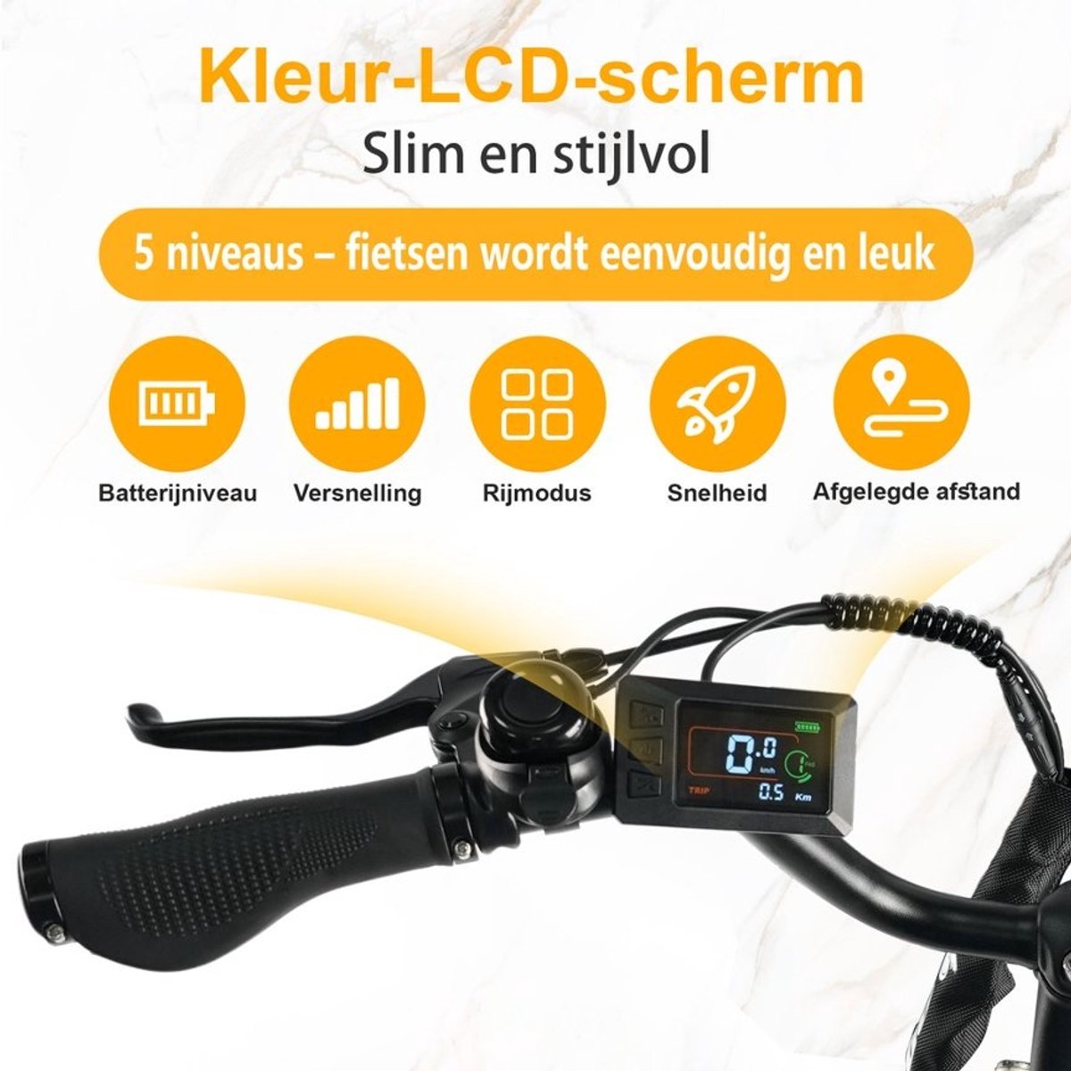 26-inch E-bike Stadsfiets thumbnail 2