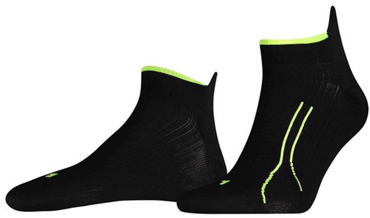 Puma 2-Pack Lage Sportsokken Extra Demping Heren Dames – 261005001 Zwart