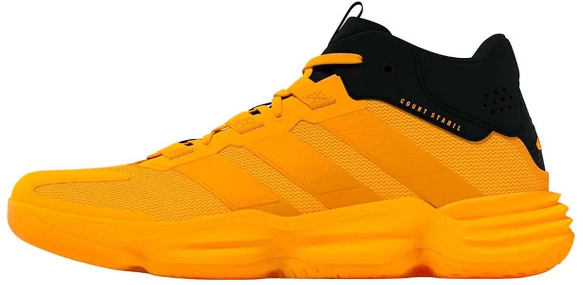 Adidas Court Stabil Indoor Sportschoenen 2/3 Man Zwart