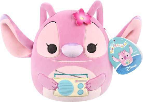 Squishmallows - Lilo & Stitch - Little Plush - Angel With Boombox - 20cm Plush
