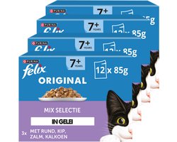 Felix Original Mix Selectie in Gelei 7+ Jaar 12 x 85 gr