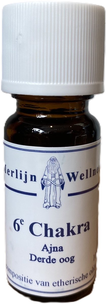 Merlijn Wellness - chakra olie - derde oog chakra - 6e chakra - etherische olie - 10ml