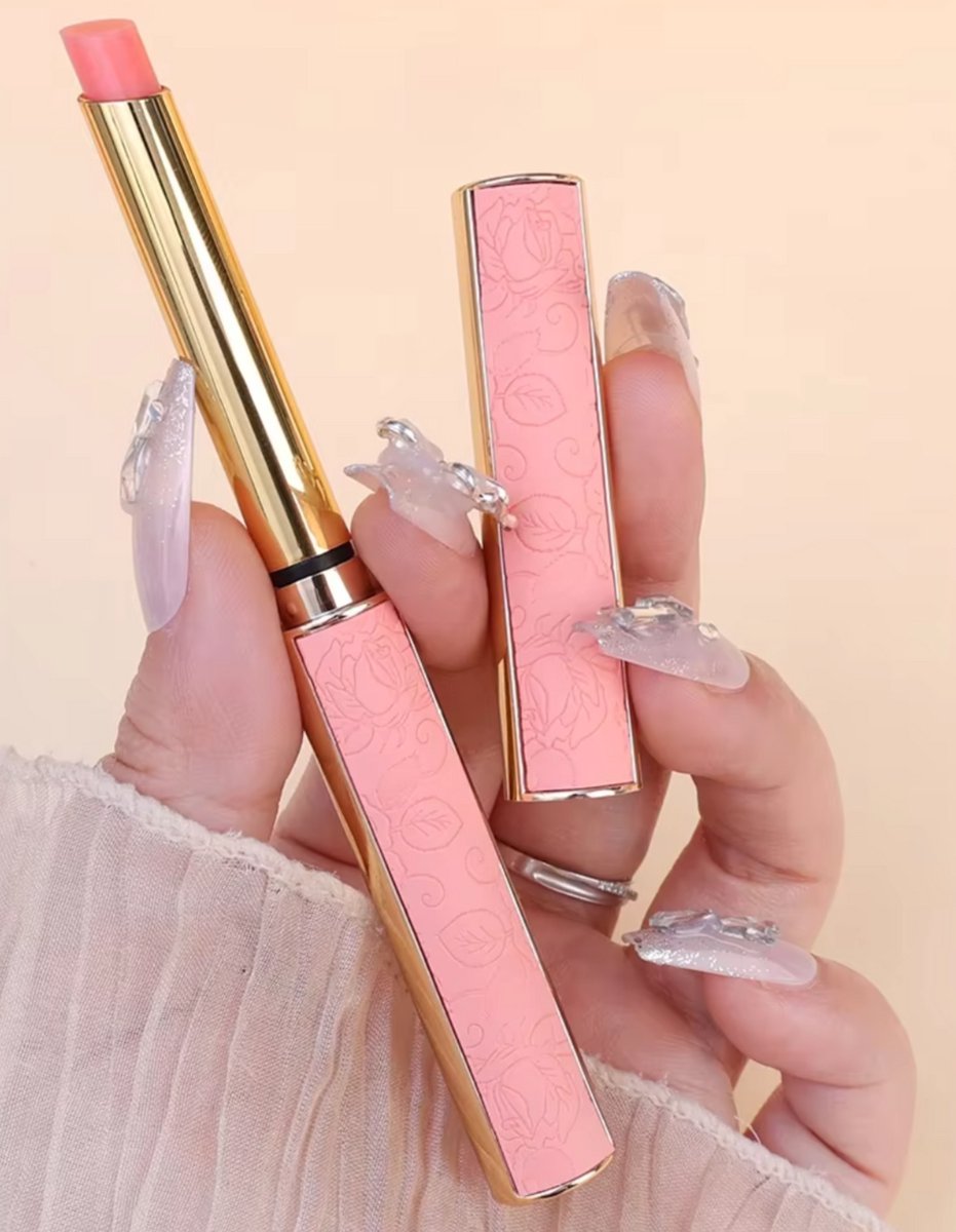 Lippenstift kleurveranderende aangepast op lichaamstemperatuur