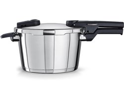SCH® Snelkookpan Inductie - Snelkookpan - Zilver - 43cm x 26cm x 18cm