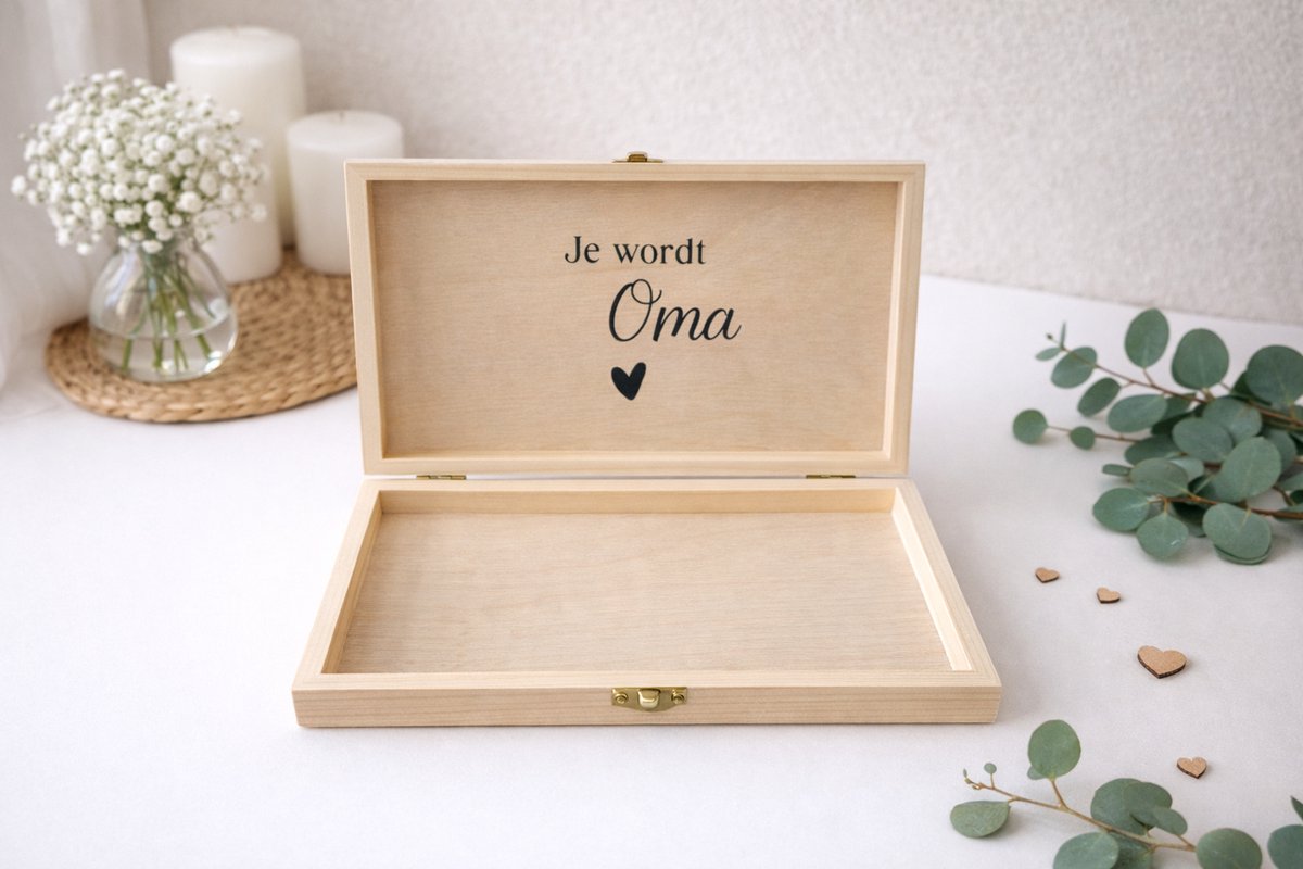 Zwangerschapsaankondiging oma- cadeau voor oma - Je wordt oma