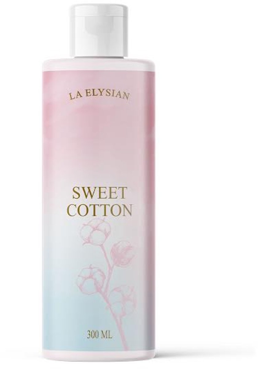 La Elysian Sweet Cotton Wasparfum – 300ml - 60 Wasbeurten - Inclusief Maatbeker