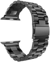 Metalen Armband Voor Apple Watch Series 1/2/3/4 42/44 MM Horloge Band Strap iWatch Schakel Polsband – Zwart , slijt vast. RVS Horloge band voor de Apple iWatch deze band is van roestvrij staa