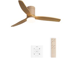 CREATE - Stille 40W plafondventilator met technische ABS bladen in verschillende maten - WIND CALM