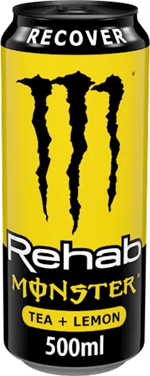 Tray Monster - Rehab Energy Lemonade - 12x50cl