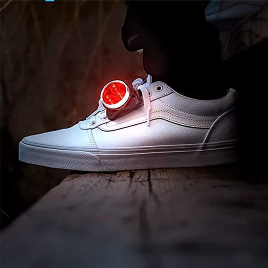Fietsverlichting - LED Fietslamp Set - Oplaadbare fietslampjes - Voorlicht / Achterlicht - Rood en Wit - Fietslicht Koplamp - Waterbestendig - Voor Nachtelijk Fietsen, Wandelen en Noodverlichting — afbeelding 5