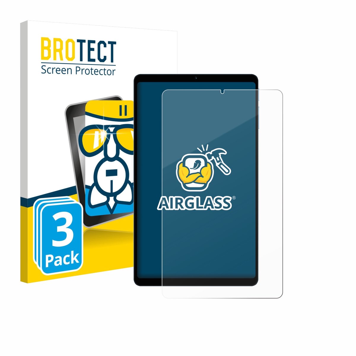 Screenprotector 3 Stuks voor Teclast T50 Mini Beschermglas transparant