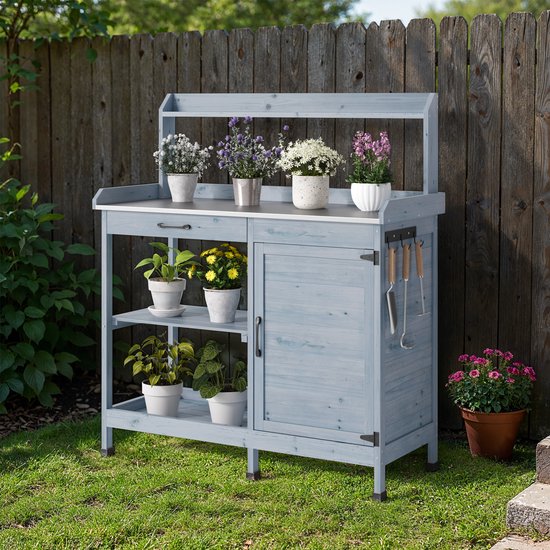 Acheter Meuble d'atelier PREMIUM avec plan de travail en chêne – 136 cm en ligne