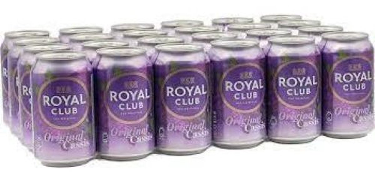 Tray Royal Club Cassis - 24x33cl