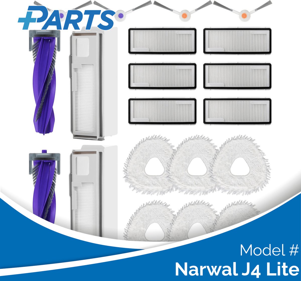 Narwal J4 Lite Onderhoudsset (Plus.Parts® alternatief voor CP-PJ-A00093-00-00)