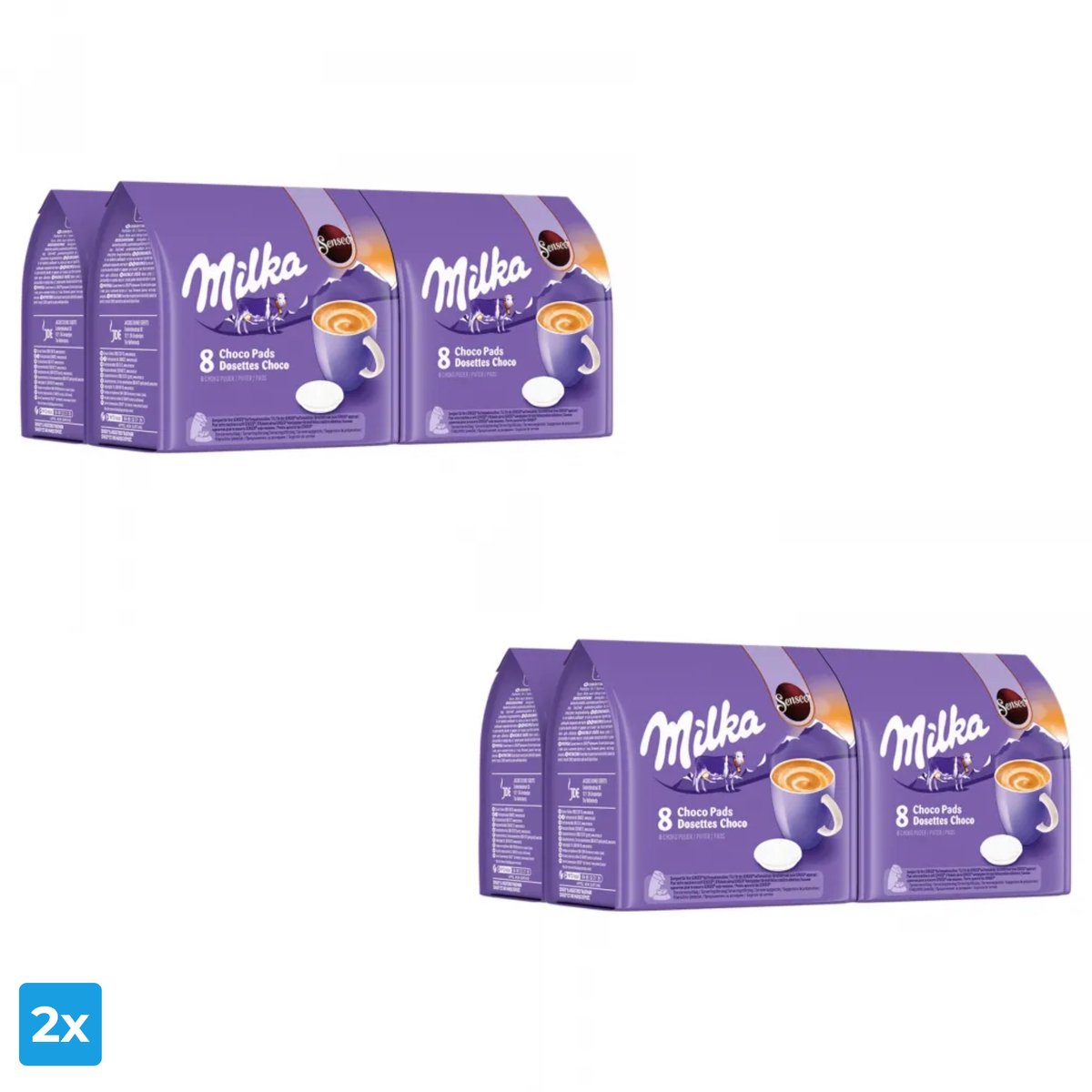 Senseo Milka Choco (2x 32 pads)