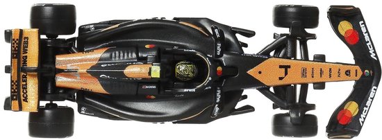 Jouets de course de Formule 1 en métal Premium Hot Wheels - Lando Norris McLaren