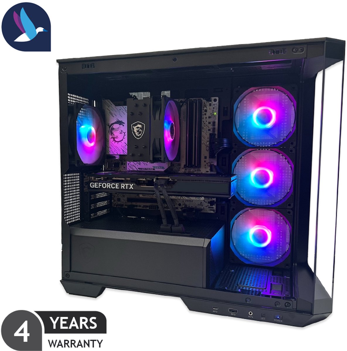 Kooiker Automatisering MSI Pano Gaming PC met AMD Ryzen 7 - afbeelding 2