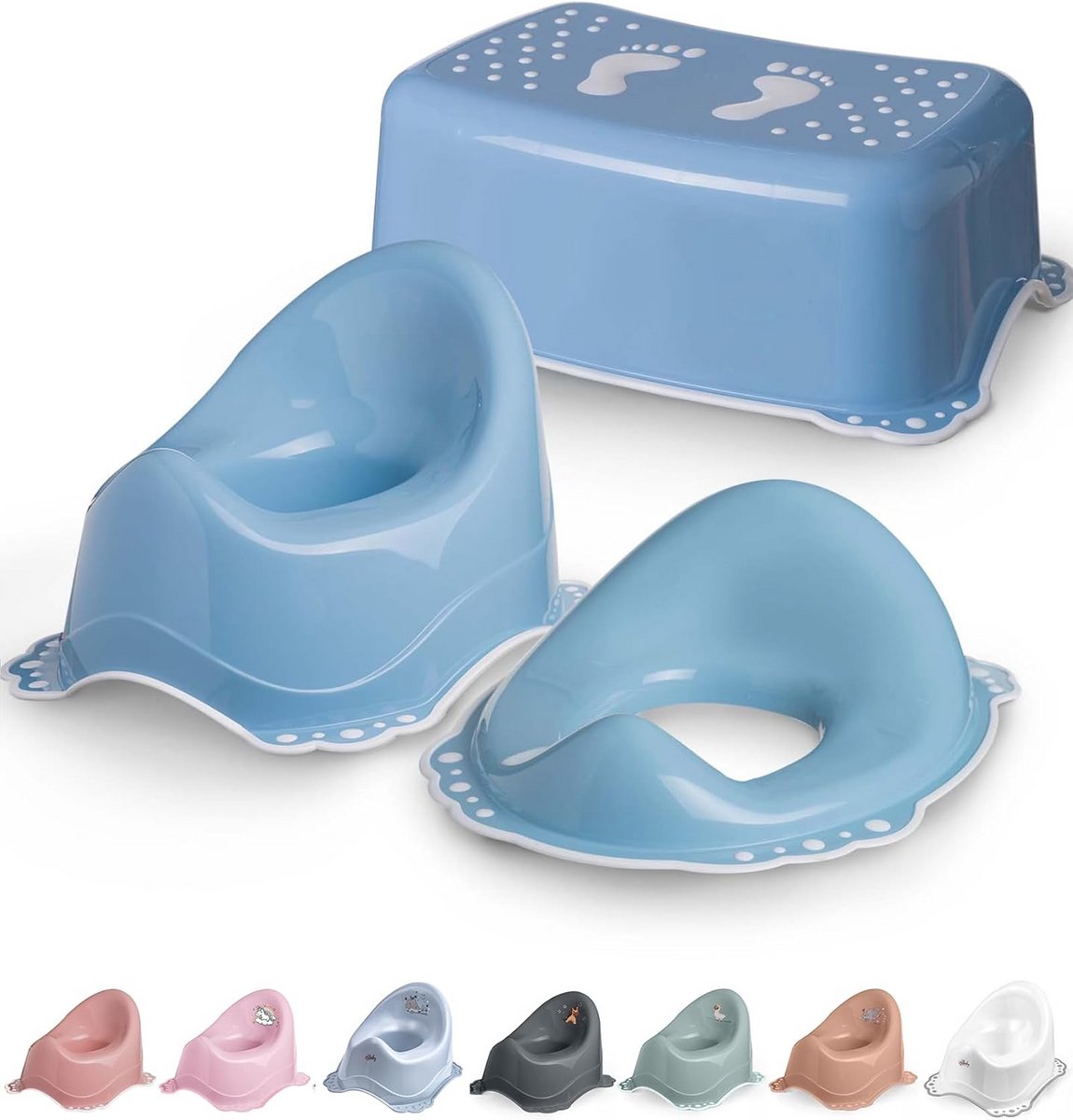 3-in-1 Potje, Krukje en Toiletverhoger voor Jongens vanaf 1 Jaar