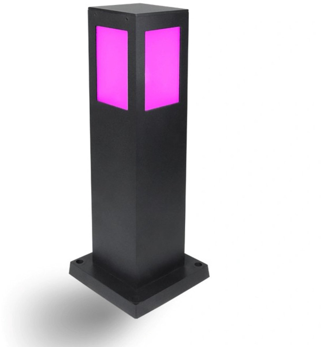 Zigbee sokkel lamp voor buiten - 9W - RGBWW - Slimme tuinverlichting - Staande lamp recht